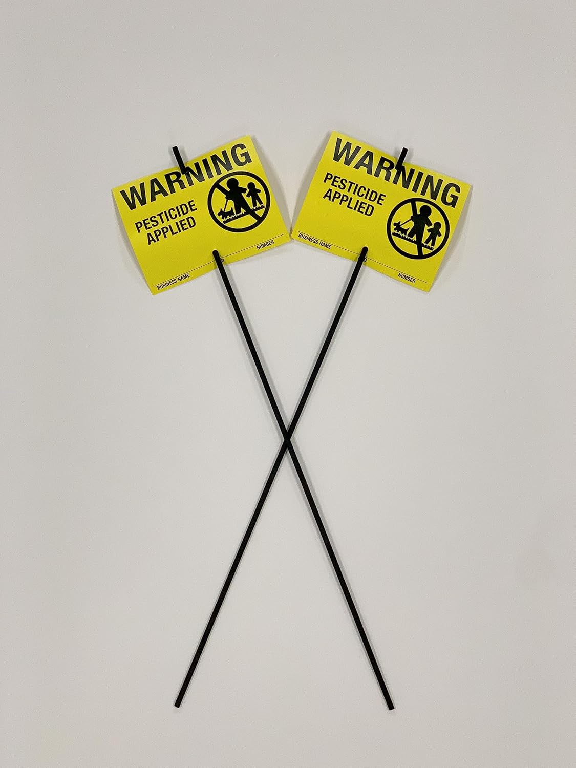 Lawn Treatment Application Stakes & Colorado Signs (Economy Style Stake / 500 pc. Pack)