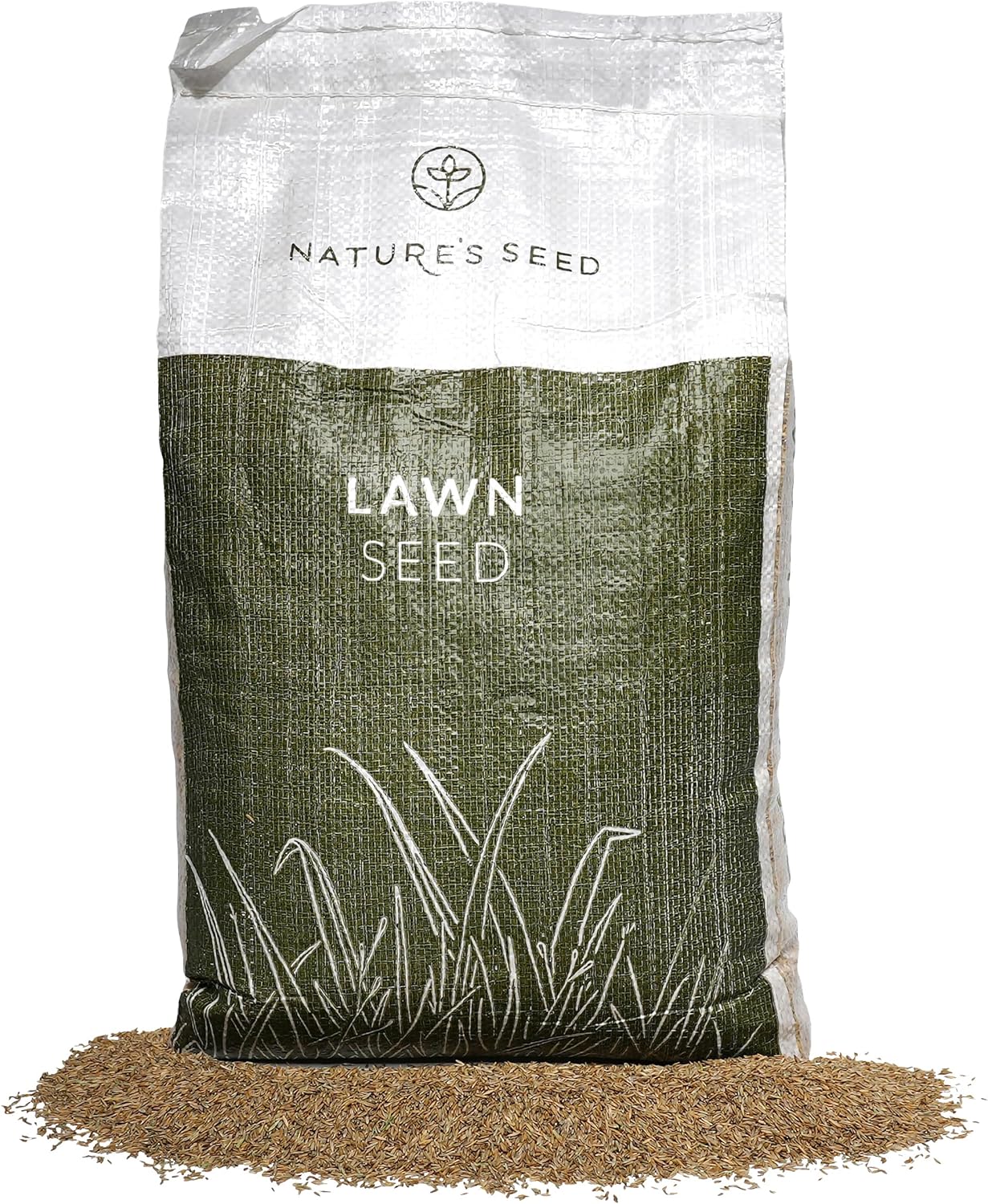 Nature’s Seed Triple-Play Turf Type Tall Fescue Grass Seed Blend, High-Traffic, Heat and Drought Tolerant, for Garden, Lawn, Yard, 5 Lbs