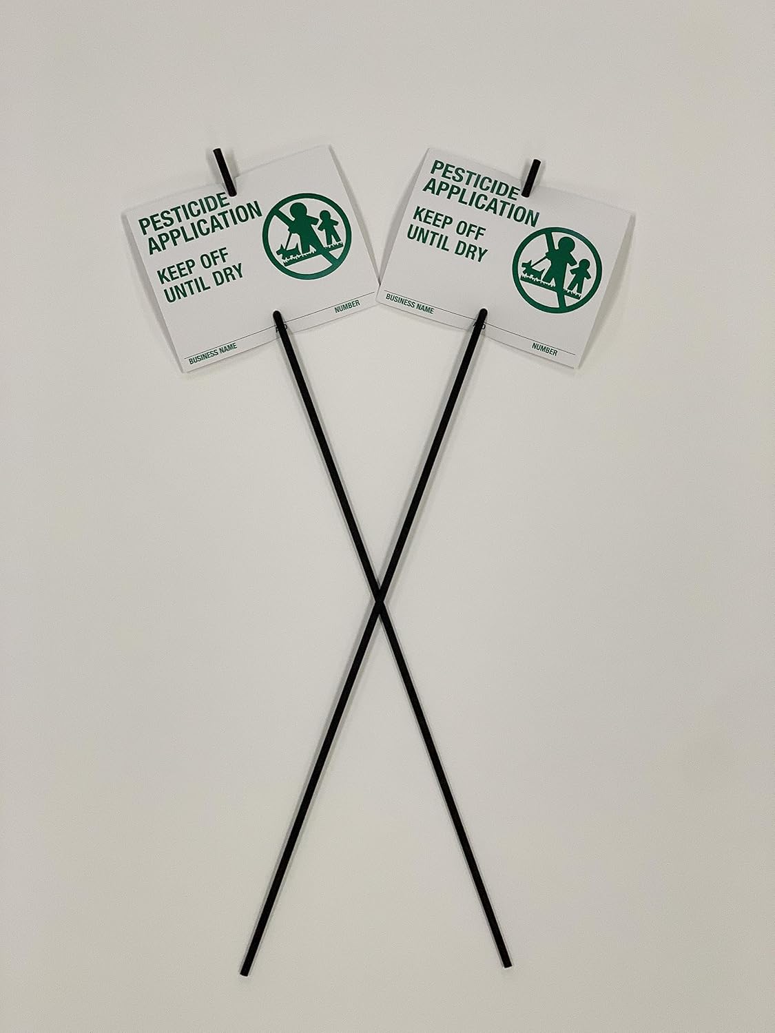 Lawn Treatment Application Stakes & Florida Signs (Economy Style Stake / 1,000 pc. Pack)