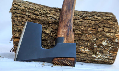 Bearded Axe/Hatchet Metal Guard with Curved Handle