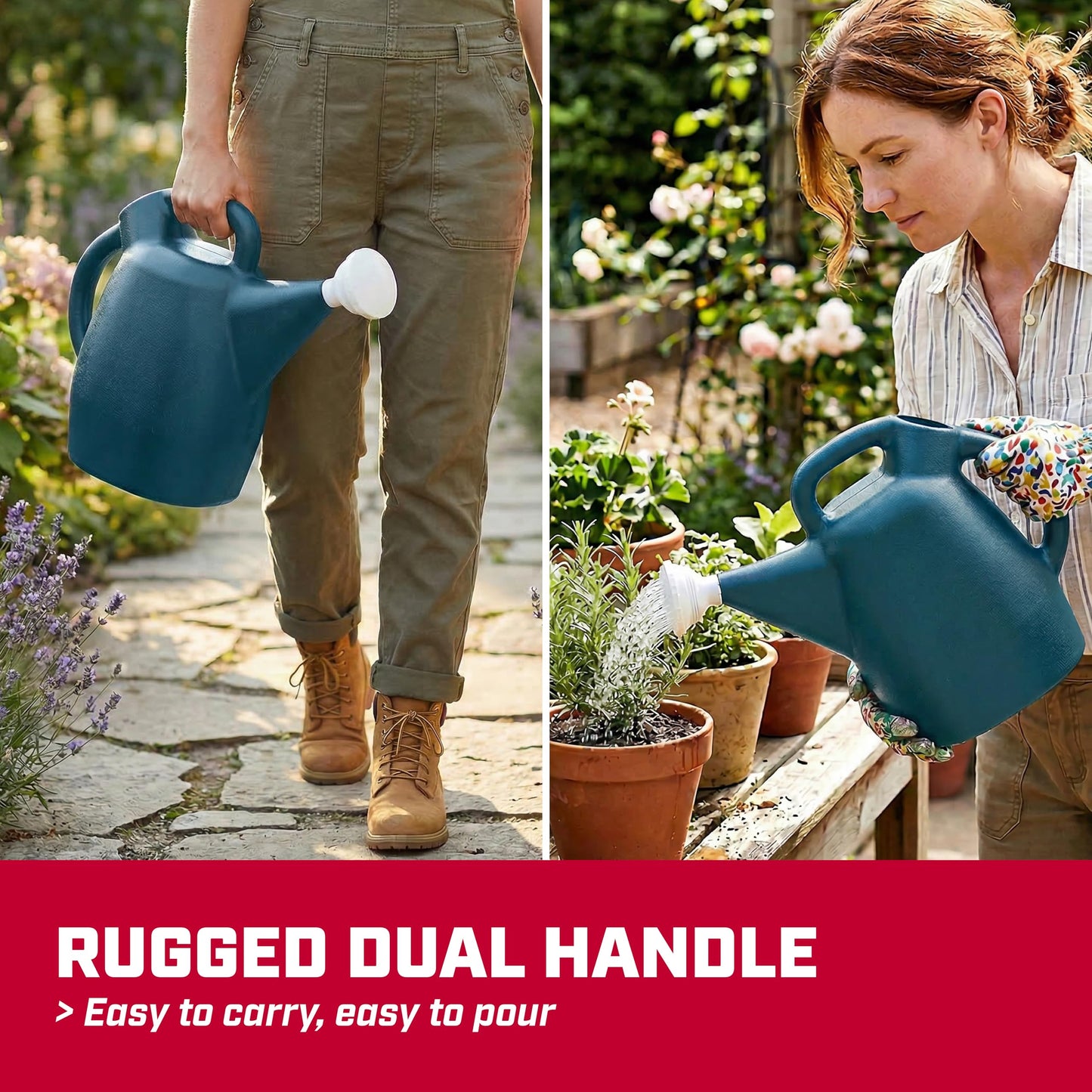 Chapin 2-Gallon Watering Can, Drip-Free Spout for Clean Pour