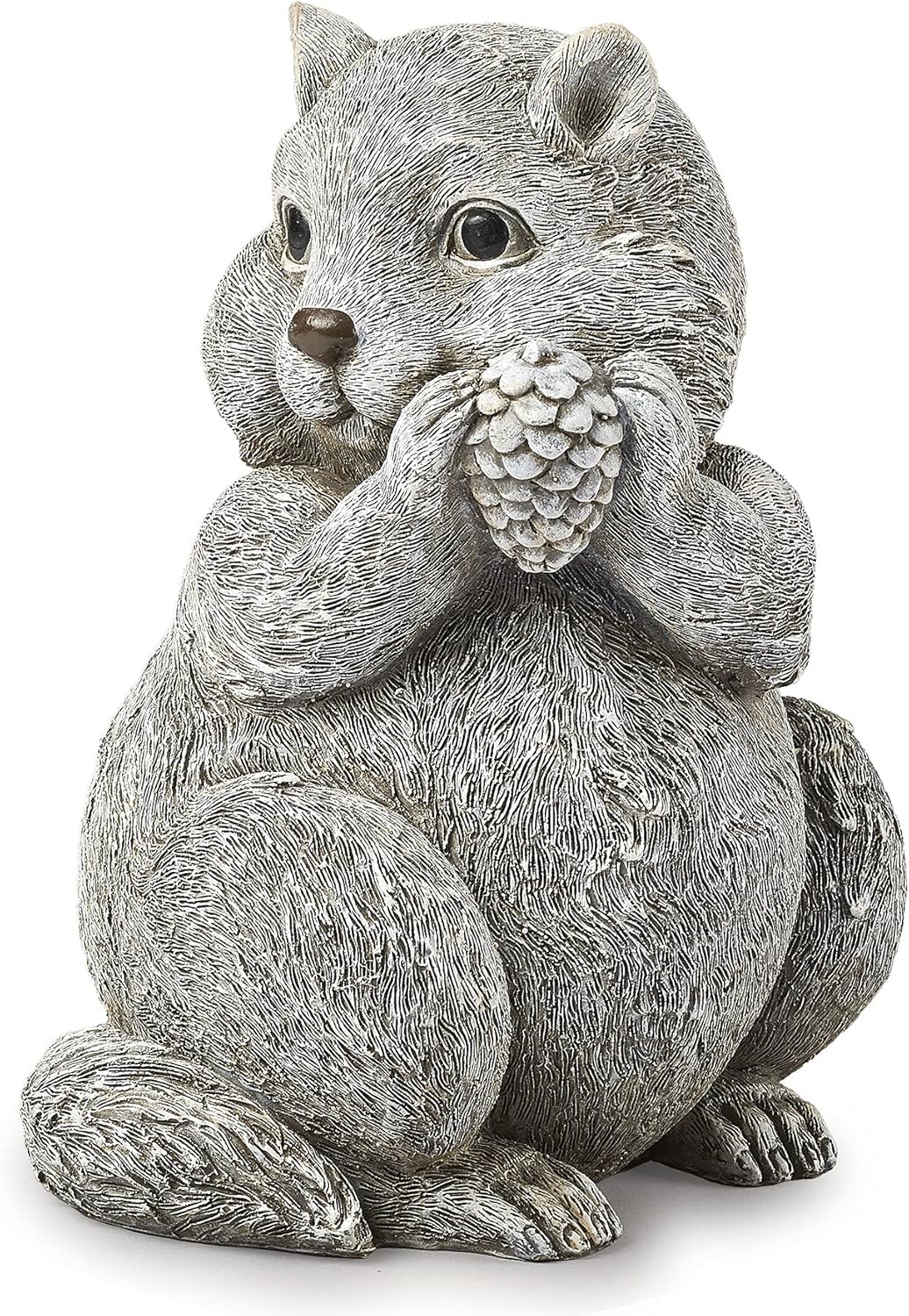 Roman Garden - Chipmunk Statue, 8.75" H, Pudgy Pals Collection, Resin and Dolomite, Decorative, Garden Gift, Home Outdoor Decor, Durable, Long Lasting