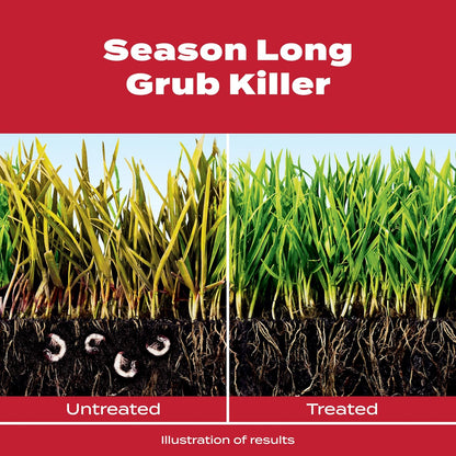 Scotts GrubEx1 Season Long Grub Killer Protects Lawns Up to 4 Months, 5,000 sq. ft., 14.35 lbs. (2-Pack)