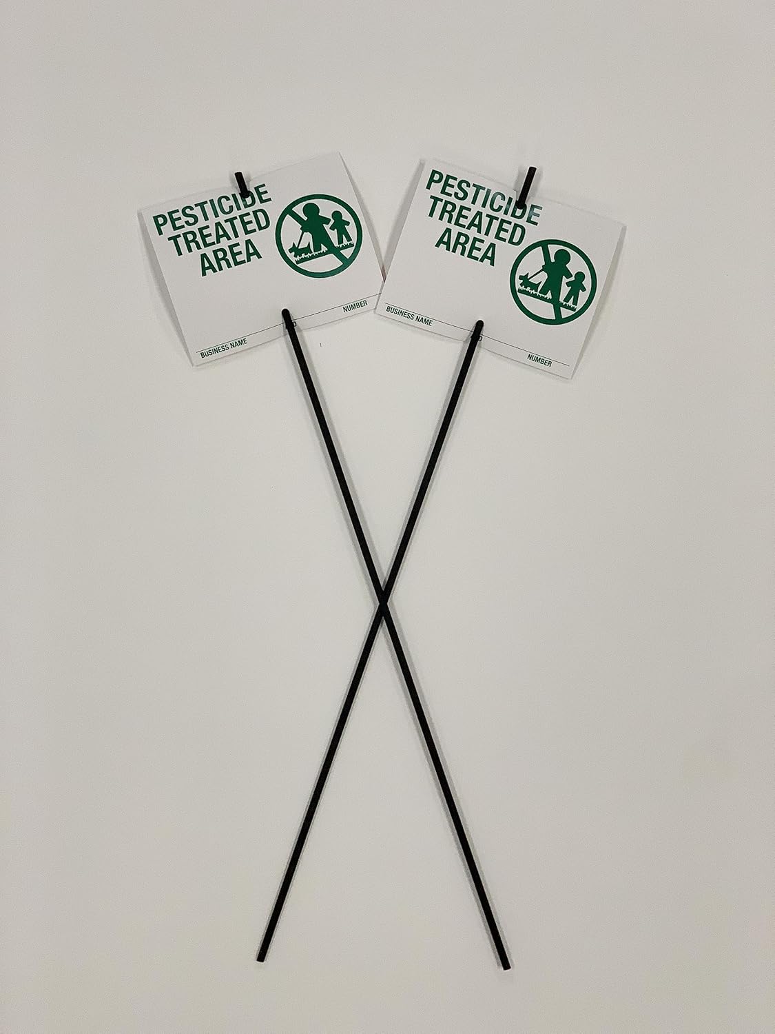Lawn Treatment Application Stakes & New Jersey Signs (Economy Style Stake / 500 pc. Pack)