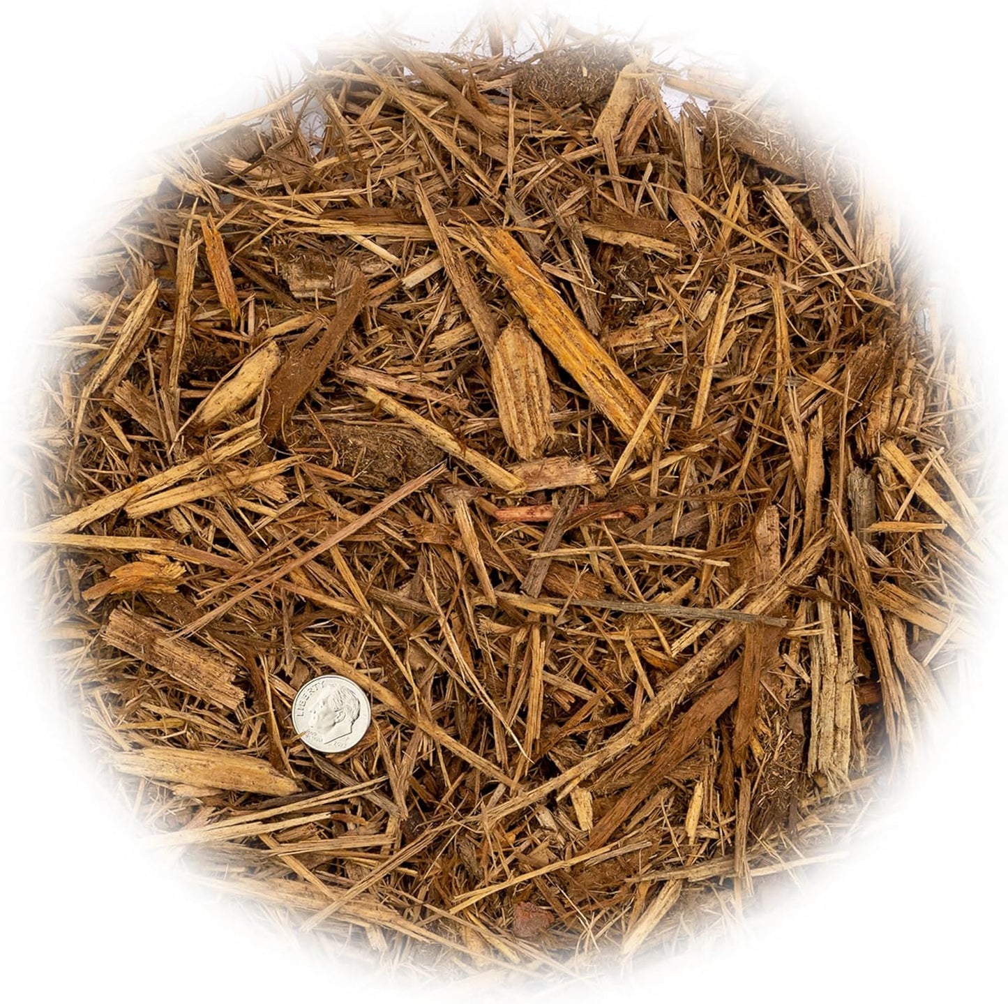 Gardenera Premium Eucalyptus Mulch - Enhance Your Garden with Natural Aroma and Organic Benefits - 1 Quart