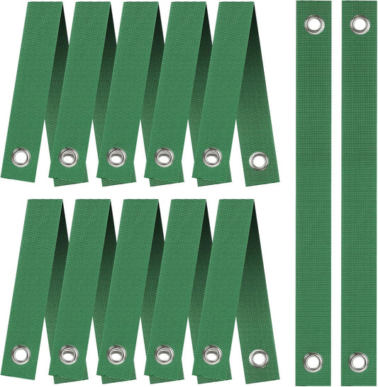 72 PCS Tree Straps for Staking, Guying & Straightening, Heavy Duty Nylon Tree Support Straps with Rust-Resistant Buckles