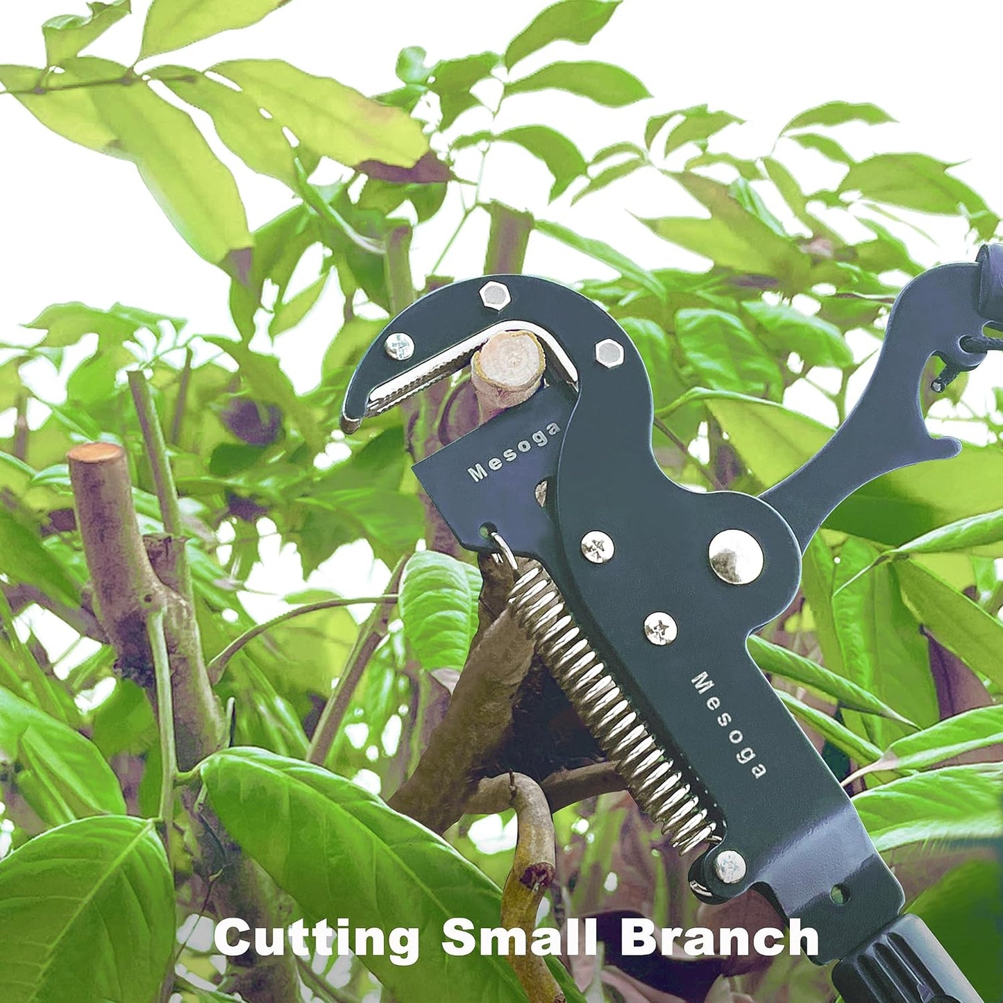 5-13FT Tree Trimmer Telescopic, Pole Saw & Pruner for Trimming, Pruning Saw Extendable, Long Handle Clippers Branch Cutter, Loppers, Fruit Picker