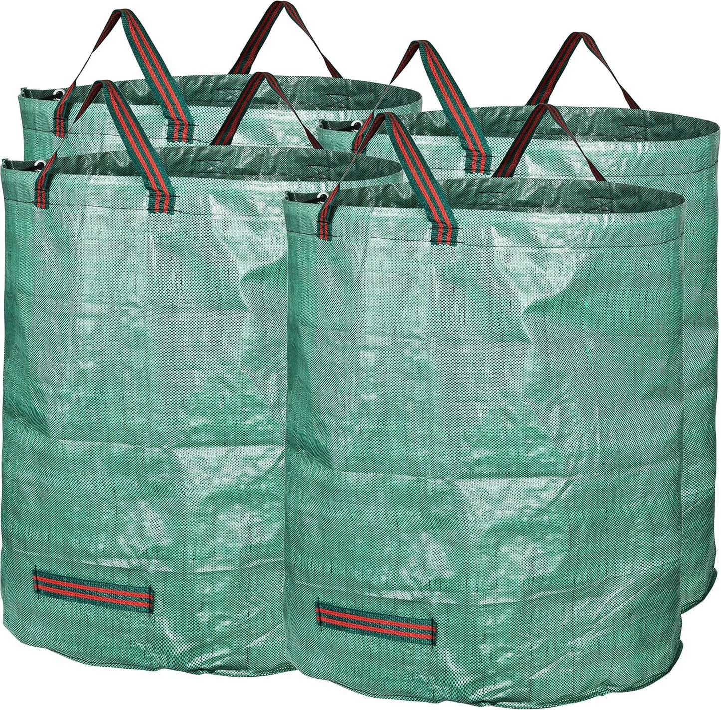 GardenMate 4-Pack 72 Gallons Reusable Garden Waste Bags (H30, D26 inches) - Yard Waste Bags
