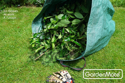 GardenMate 5-Pack 132 Gallons Reusable Garden Waste Bags (H34, D34 inches) - Yard Waste Bags