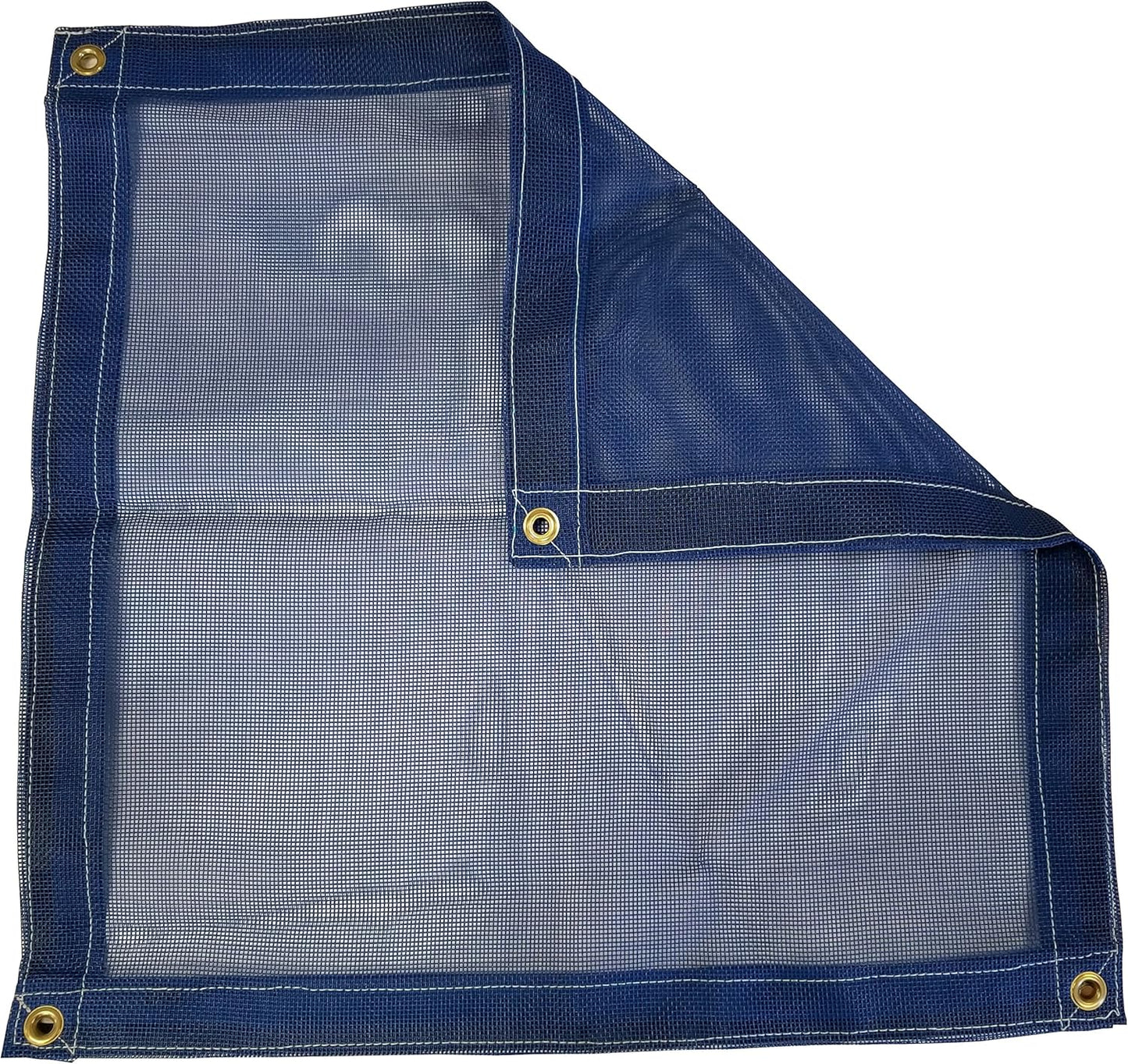 10 Ft. x 38 Ft. Blue 10 Oz. Vinyl Coated Mesh Tarp