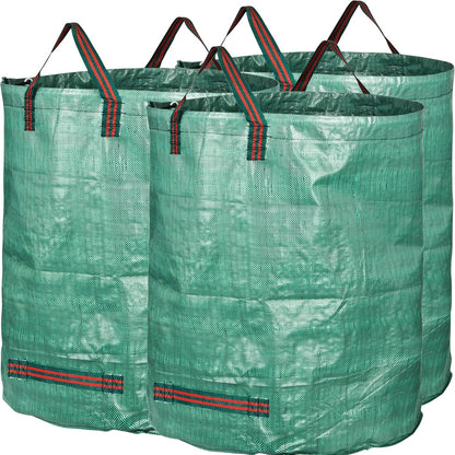 GardenMate 3-Pack 80 Gallons Reusable Garden Waste Bags (H33, D26 inches) - Yard Waste Bags