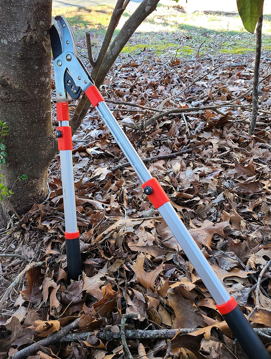 Anvil Lopper with Compound Action, Chops Thick Branches with Ease, 40 Inch Tree Trimmer, Branch Cutter with 2 Inch Clean Cut Capacity