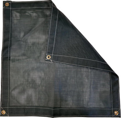 16 Ft. x 18 Ft. Green 10 Oz. Vinyl Coated Mesh Tarp
