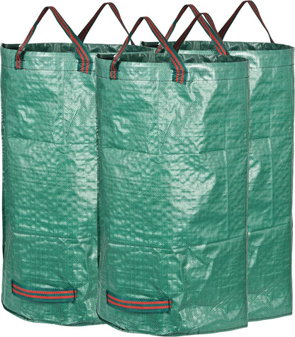 GardenMate 3-Pack 32 Gallons Reusable Garden Waste Bags (H30, D18 inches) - Yard Waste Bags