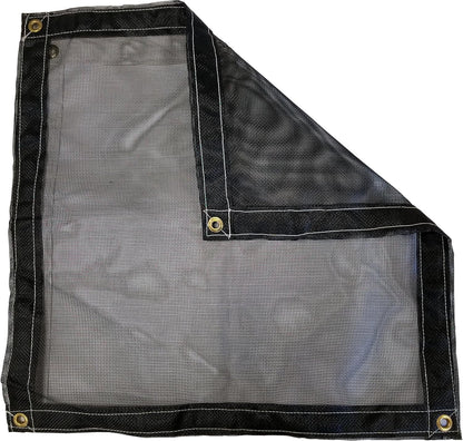 16 Ft. x 18 Ft. Black 10 Oz. Vinyl Coated Mesh Tarp