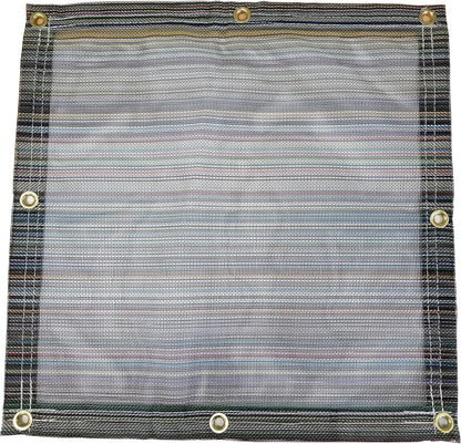 10 Ft. x 20 Ft. Multi-Colored 10 Oz. Vinyl Coated Mesh Tarp