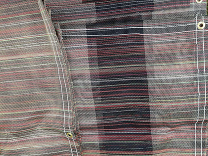 12 Ft. x 18 Ft. Multi-Colored 10 Oz. Vinyl Coated Mesh Tarp