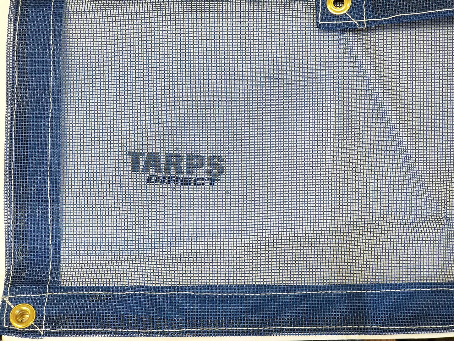 20 Ft. x 20 Ft. Blue 10 Oz. Vinyl Coated Mesh Tarp